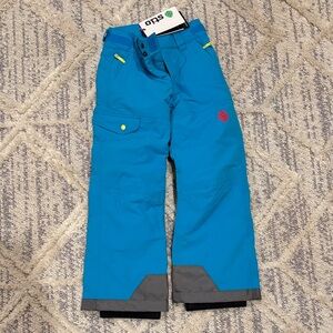 Stio Kids' Blue and Gray Snow Pants